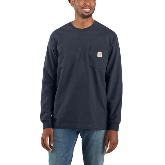 Carhartt Mens Workwear Pocket T Shirt Long Sleeve T Shirt
