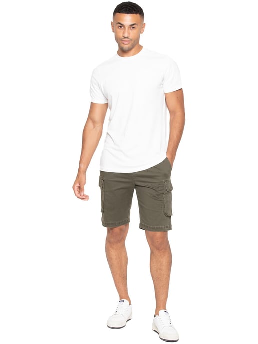Enzo | Herren Cargo Shorts - Khaki - Image 5