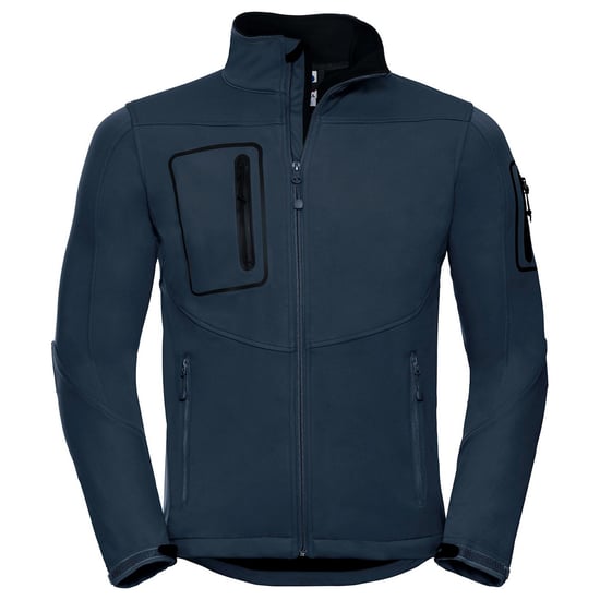 Russell - Softshelljacke für Herren - Sport (Dunkelblau) - Image 1