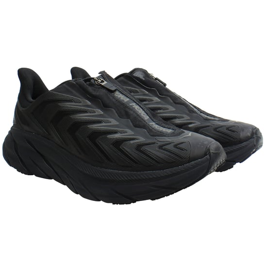 Hoka One Project Clifton Unisex-Laufschuhe, Schwarz - Image 1