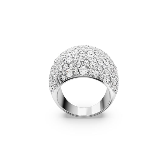 Swarovski 'Luna' Women's Base Metal Ring - Silver 5666182