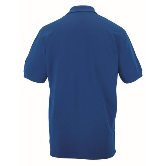 Russell Mens 100% Cotton Short Sleeve Polo Shirt (Bright Royal)