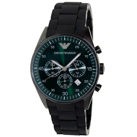 Emporio Armani Herrenuhr Quartz Schwarz - Image 1
