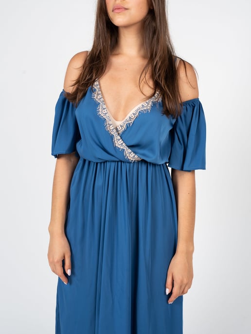 Liu Jo Kleid Maxi Damen blau - Image 3