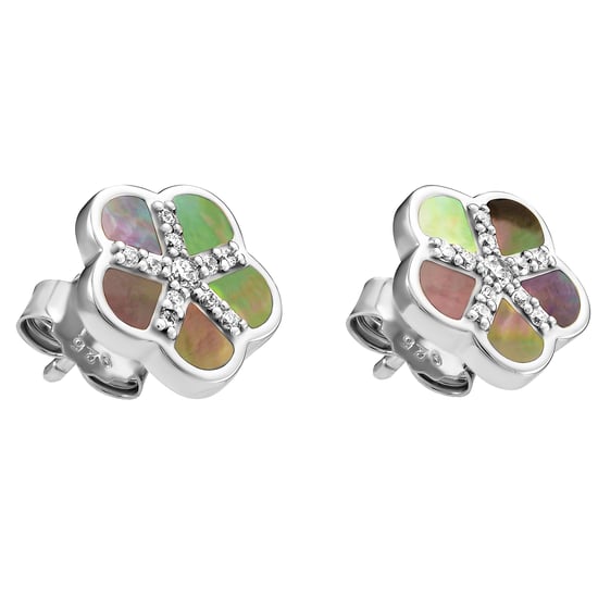Orphelia 'Daisy' Damen Ohrstecker aus 925er Sterling Silber - Silber ZO-7585 - Image 3