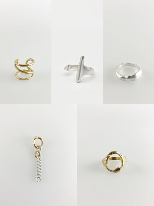 Assorted Jewellery In Gold & Silver