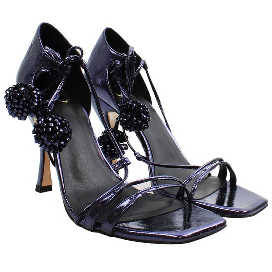 Ted Baker Hilaray Womens Navy Heeled Sandals - Image 2
