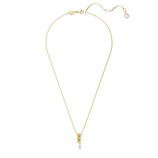 Swarovski 'Dextera' Damen Halskette aus vergoldetem Metall - Gold 5663333 - Image 2