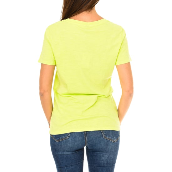 Women's short-sleeved V-neck T-shirt 3Y5T45-5JZMZ