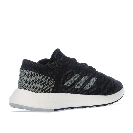Men's adidas Pureboost Go Running Shoes in Black Grey