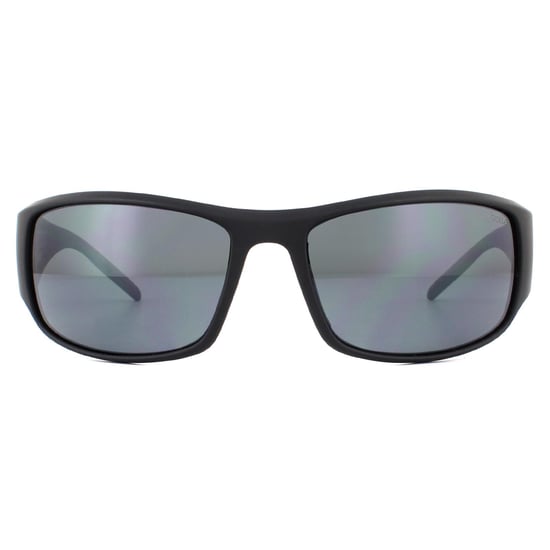 Bolle Sonnenbrille King 12573 Matt Schwarz TNS Grau Polarisiert - Image 1