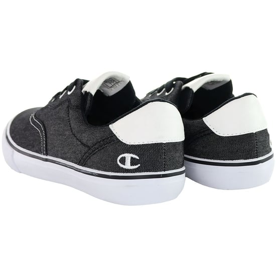 Champion – Boston – Schwarze Leinenschuhe für Kinder - Image 3