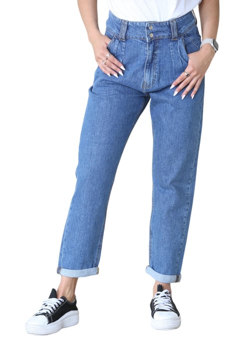 MYT Womens Boyfriend Jeans in Hellblau - Image 1