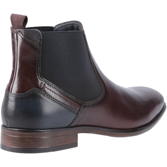 Pod Frank Leder/Textil Herrenstiefel kastanienbraun - Image 2