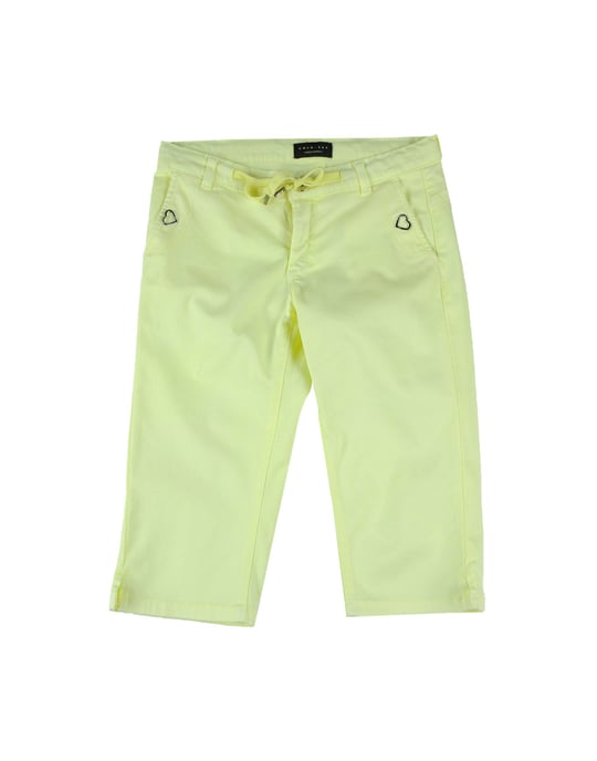 TROUSERS Twinset Acid green Girl Cotton