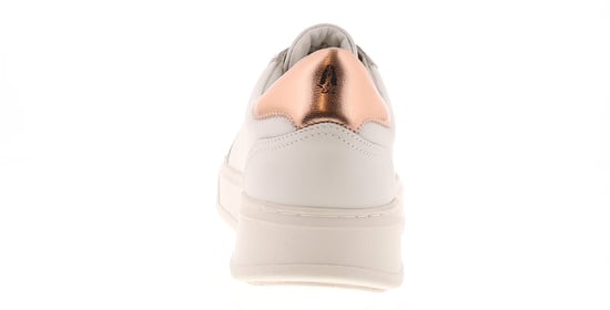 Hush Puppies Camille Leder Damen Weiße Turnschuhe - Image 4