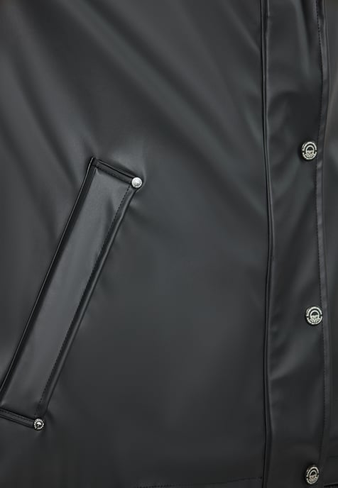 Schmuddelwedda Curvy Regenmantel Damen schwarz - Image 5