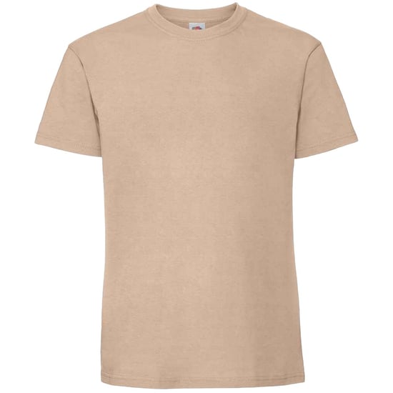 Fruit Of The Loom Herren Premium T-Shirt (Sand) - Image 1