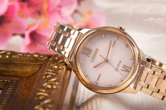 Citizen Women's Rose Gold Watch EM0503-75X