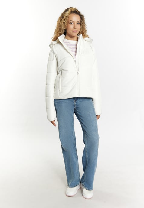 Mymo Jacke Damen Wollweiß - Image 2