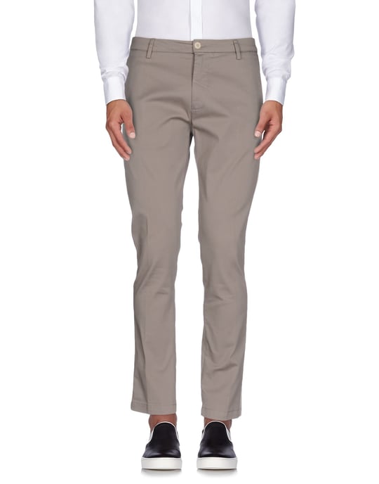 TROUSERS Low Brand Grey Man Cotton