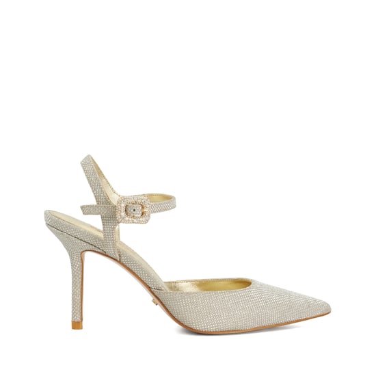 Dune Ladies Channel - Buckle-Detail Heeled Courts