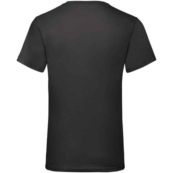 Fruit of the Loom - "Valueweight" T-Shirt V-Ausschnitt für Herren (Schwarz) - Image 2
