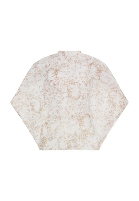 Dreimaster Bluse Damen sand weiss - Image 1