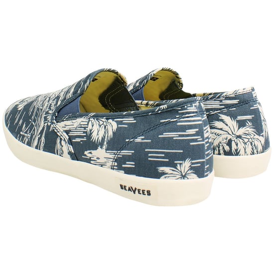 Seavees Baja Beachcomber Herren Navy Plimsolls - Image 3