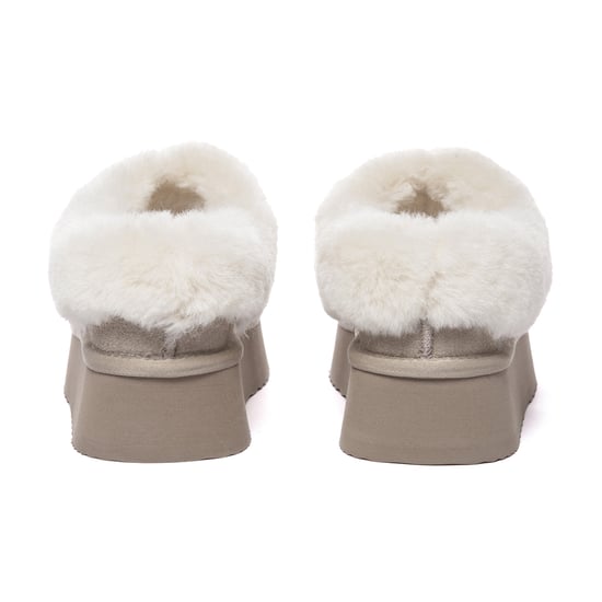 EVER AU Australia Women Topknot Leather Slippers