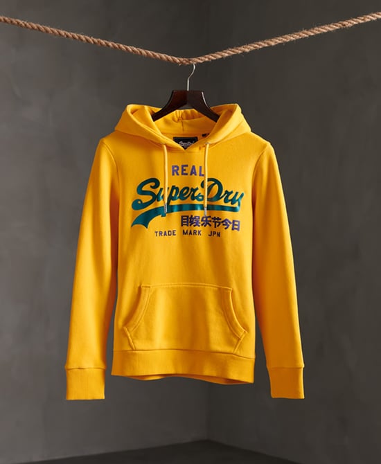 Superdry Vintage Logo Duo Satin Hoodie