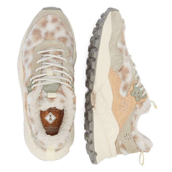 Flower Mountain Kotetsu Damen Leopard/Grau Turnschuhe - Image 6