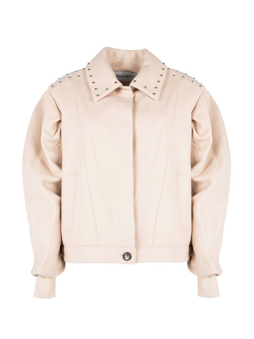Silvian Heach Jacke Oversize Damen beige - Image 1