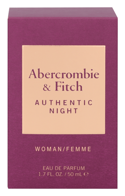 Abercrombie & Fitch Authentic Night Women Edp Spray 50 ml