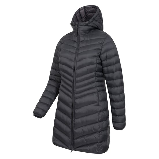 Mountain Warehouse Womens/Ladies Florence Long Padded Jacket (Black)