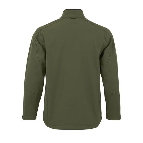 SOLS Mens Relax Soft Shell Jacket (atmungsaktiv, winddicht und wasserabweisend) (Dunkelgrün) - Image 2