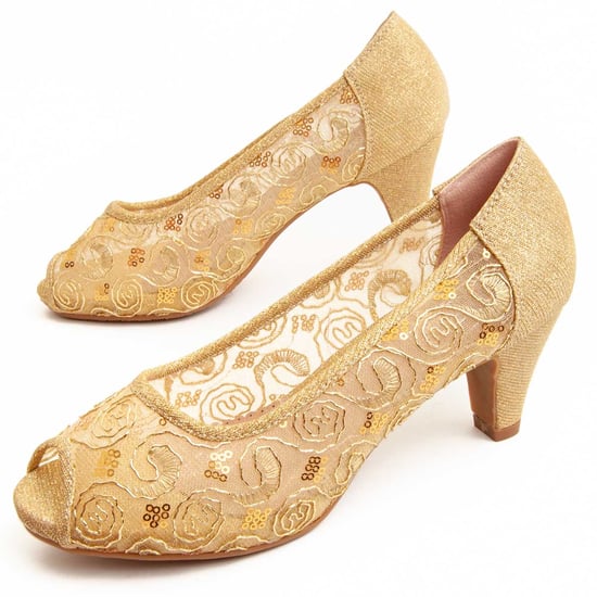 Montevita Absatzschuh Unnecebapas in Gold - Image 1
