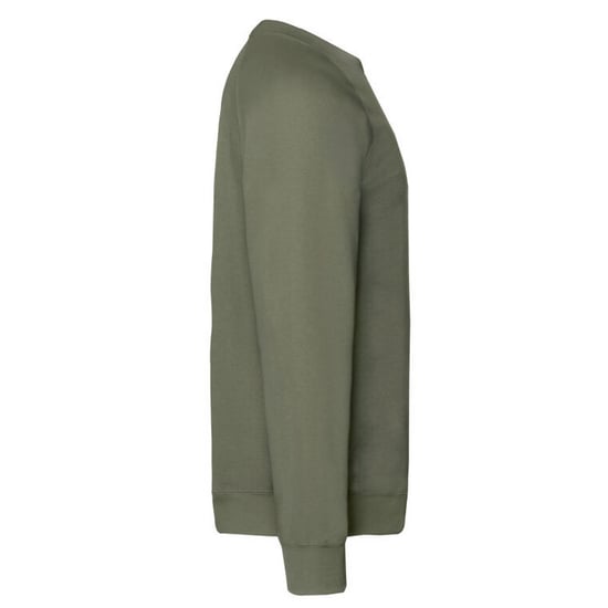 Fruit of the Loom - "Premium" Sweatshirt für Herren angesetzte Ärmel (Klassisch Olivgrün) - Image 3