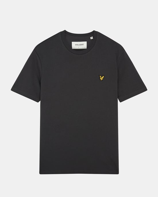 Lyle & Scott Einfarbiges T-Shirt in Grau - Image 5