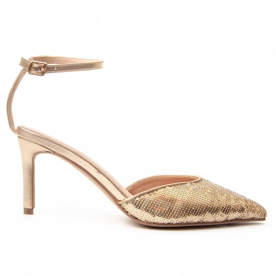 Montevita Absatzschuh Festshoe2 In Gold - Image 2