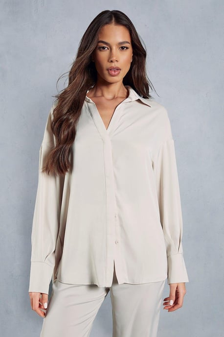 Satin Relaxed Shirt