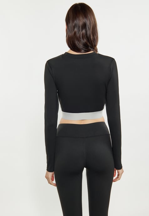 Mymo Langarm Damen schwarz - Image 4