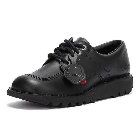 Kaufen Sie Kickers Herren Kick Lo Schwarze Lederschuhe - Image 3