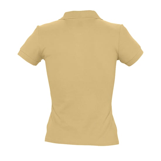 SOLS - PEOPLE Kurzärmeliges Polo-Shirt - Damen (Beige) - Image 2
