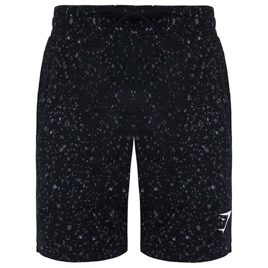 Gymshark Micro Print Herren Schwarze Shorts - Image 1