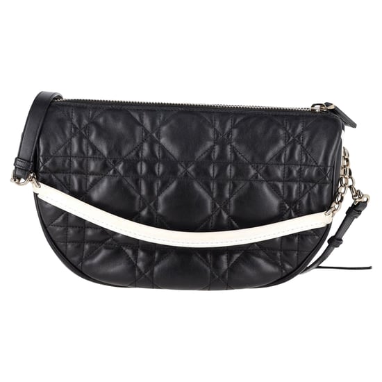 Dior Vibe Medium Hobo-Tasche aus schwarzem Cannage-Lammleder - Image 5
