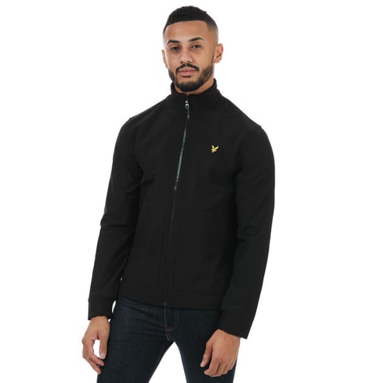 Veste Softshell col cheminée Lyle And Scott Pour Homme en Noir - Image 1