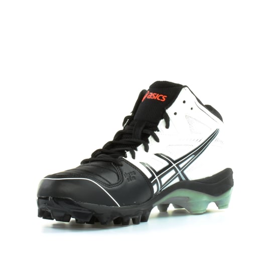Asics Gel-Crossover 5 Turf Schwarz Weiß Synthetik Herren Sportschuhe - Image 3