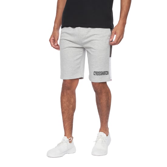 Crosshatch - "Cramsures" Shorts für Herren (Grau meliert) - Image 1