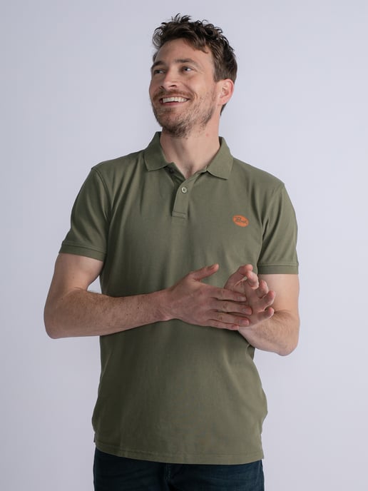 Petrol Industries - Klassisches Poloshirt Männer - Grün - Image 3